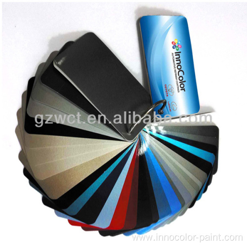 Automotive Refinish with OEM Color Chips